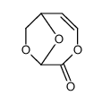 3,8,9-Trioxabicyclo4.2.1non-4-en-2-one结构式