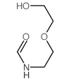 N-[2-(2-hydroxyethoxy)ethyl]formamide结构式