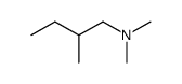 2-Methyl-1-dimethylamino-butan结构式