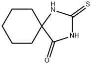 2-硫代-1,3-二氮杂螺[4.5]癸烷-4-酮结构式