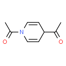 Pyridine, 1,4-diacetyl-1,4-dihydro- (9CI) structure