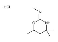 5,6-Dihydro-2-methylamino-4,4,6-trimethyl-4H-1,3-oxazine hydrochloride结构式