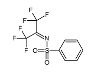 N-(1,1,1,3,3,3-hexafluoropropan-2-ylidene)benzenesulfonamide Structure