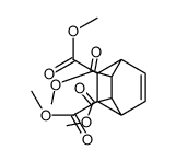 TetramethylBicyclo[2.2.2]-7-octene-2,3,5,6-tetracarboxylate structure