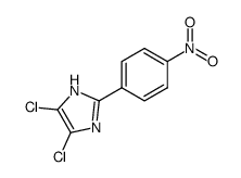 4,5-dichloro-2-(4-nitrophenyl)-1H-imidazole Structure