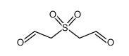 sulfonyl-bis-acetaldehyde Structure
