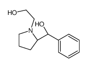 (S-(R*,R*))-2-(Hydroxyphenylmethyl)-1-pyrrolidinemethanol Structure