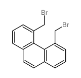 4,5-bis(bromomethyl)phenanthrene Structure