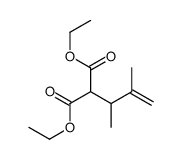 diethyl 2-(3-methylbut-3-en-2-yl)propanedioate结构式