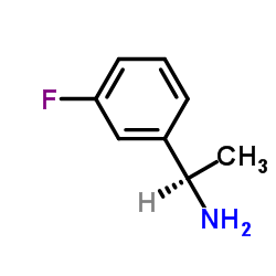 (R)-1-(3-氟苯基)乙胺结构式