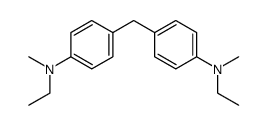 44METHYLENEBISNETHYLNMETHYLBENZENAMINE Structure