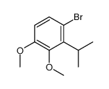 1-BROMO-2-ISOPROPYL-3,4-DIMETHOXYBENZENE structure