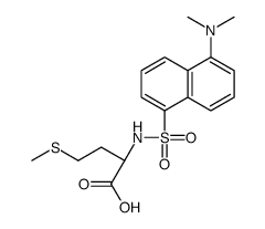 (2R)-2-[[5-(dimethylamino)naphthalen-1-yl]sulfonylamino]-4-methylsulfanylbutanoic acid Structure