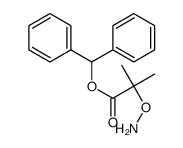 benzhydryl 2-aminooxy-2-methylpropanoate Structure