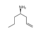 (R)-hept-1-en-4-amine Structure