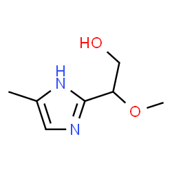 1H-Imidazole-2-ethanol,-bta--methoxy-4-methyl- (9CI)结构式