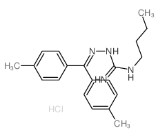 1-[bis(4-methylphenyl)methylideneamino]-2-butyl-guanidine结构式