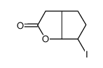 6-iodo-3,3a,4,5,6,6a-hexahydrocyclopenta[b]furan-2-one结构式