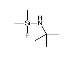 N-[fluoro(dimethyl)silyl]-2-methylpropan-2-amine结构式