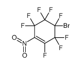 5-bromo-1,3,3,4,4,5,6,6-octafluoro-2-nitrocyclohexene结构式