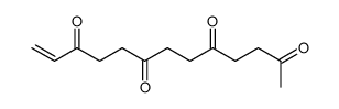 12-Tridecen-2,5,8,11-tetraon Structure