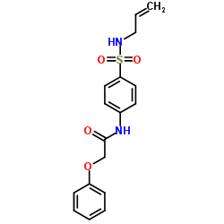 N-[4-(Allylsulfamoyl)phenyl]-2-phenoxyacetamide结构式