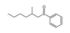 (2-methylhexyl) phenyl sulfoxide Structure