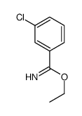 3-CHLORO-BENZIMIDIC ACID ETHYL ESTER结构式