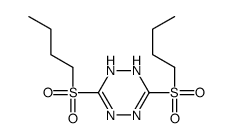 3,6-bis(butylsulfonyl)-1,4-dihydro-1,2,4,5-tetrazine Structure