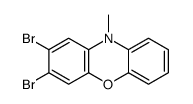 2,3-dibromo-10-methylphenoxazine Structure