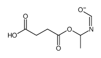 4-(1-formamidoethoxy)-4-oxobutanoate结构式