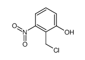 2-chloromethyl-3-nitro-phenol Structure