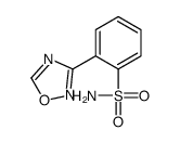 Benzenesulfonamide, 1,2,4-oxadiazol-3-yl- (7CI)结构式