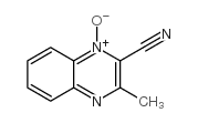 2-Quinoxalinecarbonitrile,3-methyl-,1-oxide(9CI)结构式