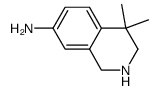1,2,3,4-tetrahydro-4,4-dimethylisoquinolin-7-amine Structure