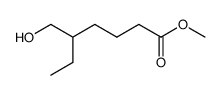 5-ethyl-6-hydroxyhexanoic acid methylester Structure