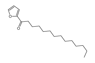 1-(furan-2-yl)tetradecan-1-one结构式