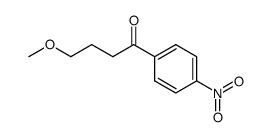 4-methoxy-1-(4-nitrophenyl)butan-1-one结构式