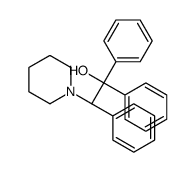 (S)-1,1,2-TRIPHENYL-2-(PIPERIDIN-1-YL)ETHANOL Structure
