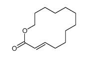 1-oxacyclotetradec-3-en-2-one结构式