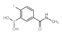 N-Methyl 3-borono-4-fluorobenzamide structure