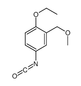 1-ethoxy-4-isocyanato-2-(methoxymethyl)benzene Structure