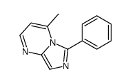 4-methyl-6-phenylimidazo[1,5-a]pyrimidine结构式