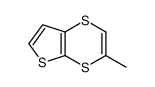 3-methylthieno[2,3-b][1,4]dithiine结构式