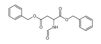 N-formylaspartic acid dibenzylester结构式