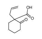2-oxo-1-prop-2-enylcyclohexane-1-carboxylic acid Structure