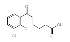 6-(2,3-dichlorophenyl)-6-oxohexanoic acid Structure