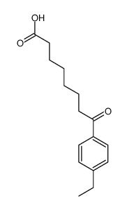 8-(4-Ethylphenyl)-8-oxooctanoic acid结构式