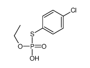 (4-chlorophenyl)sulfanyl-ethoxyphosphinic acid Structure