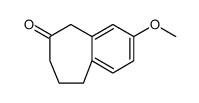 6H-Benzocyclohepten-6-one, 5,7,8,9-tetrahydro-3-methoxy Structure
